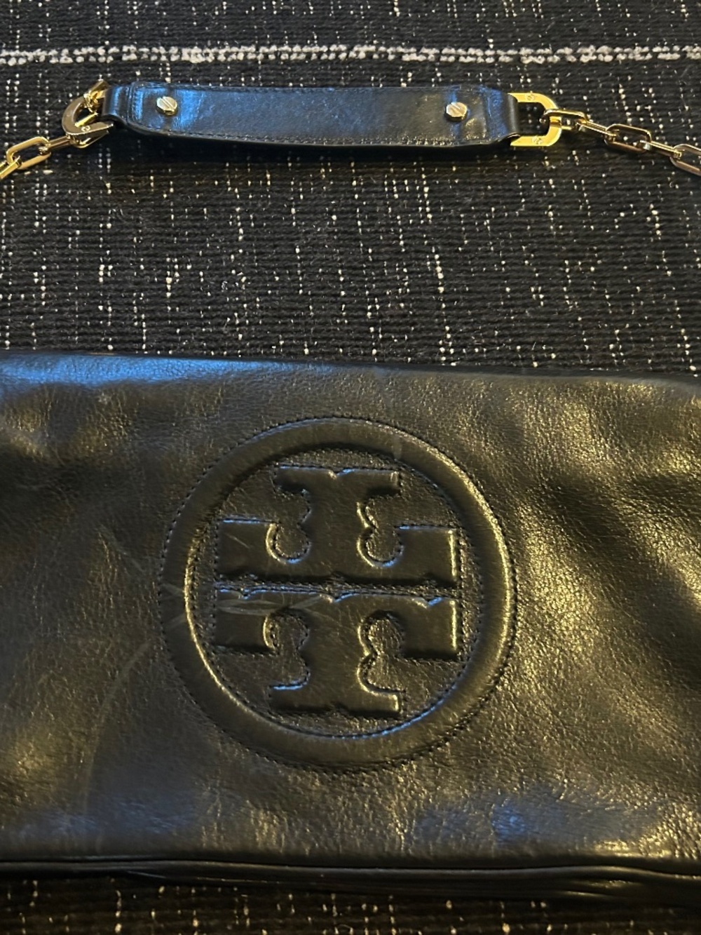 Tory Burch Bombe Reva foldover clutch